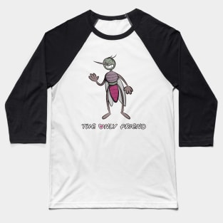 The Only Friend Mosquito. Funny vintage comic insect. Baseball T-Shirt